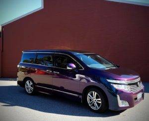Nissan Elgrand wrapped in 3M 1080 Gloss Colour Flip 