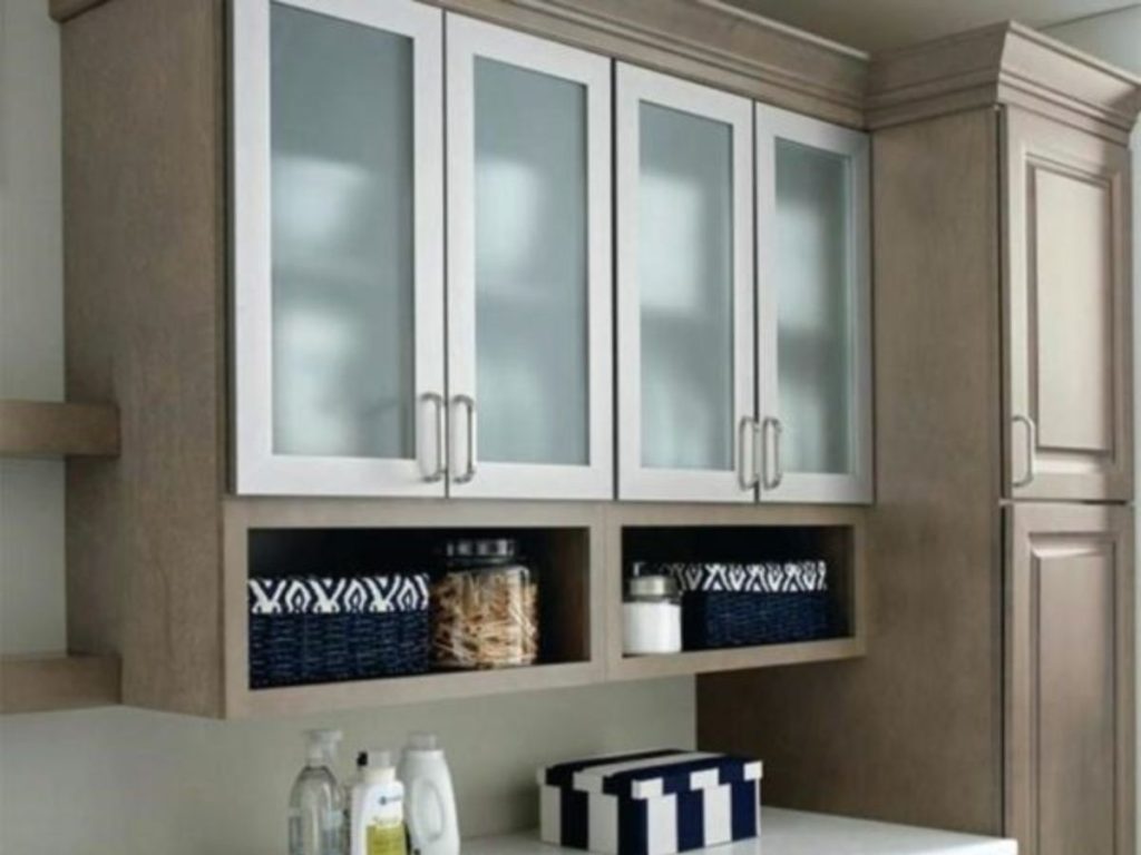 frosted glass pantry door