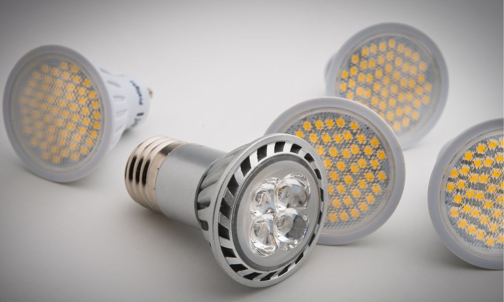 led light bulbs for a sustainable office
